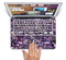 The Purple Mercury Skin Set for the Apple MacBook Pro 13" with Retina Display