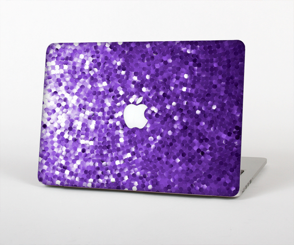The Purple Shaded Sequence Skin Set for the Apple MacBook Pro 15" with Retina Display