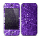 The Purple Shaded Sequence Skin for the Apple iPhone 4-4s