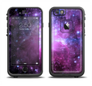 The Purple Space Neon Explosion Apple iPhone 6/6s Plus LifeProof Fre Case Skin Set