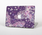The Purple & White Butterfly Elegance Skin Set for the Apple MacBook Pro 13" with Retina Display