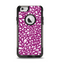 The Purple & White Floral Sprout Apple iPhone 6 Otterbox Commuter Case Skin Set