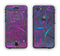The Purple and Blue Electric Swirels Apple iPhone 6 Plus LifeProof Nuud Case Skin Set
