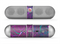 The Purple and Blue Electric Swirls Skin for the Beats by Dre Pill Bluetooth Speaker