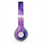 The Purple and Blue Scattered Stars Skin for the Beats by Dre Solo 2 Headphones