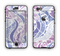 The Purple and White Lace Design Apple iPhone 6 Plus LifeProof Nuud Case Skin Set