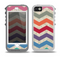 The Rainbow Chevron Over Digital Camouflage Skin for the iPhone 5-5s OtterBox Preserver WaterProof Case