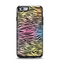 The Rainbow Colored Vector Black Zebra Print Apple iPhone 6 Otterbox Symmetry Case Skin Set