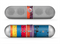 The Rainbow Colored Water Stripes Skin for the Beats by Dre Pill Bluetooth Speaker