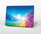 The Rainbow Hd Waves Skin Set for the Apple MacBook Pro 13" with Retina Display