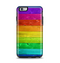 The Rainbow Highlighted Wooden Planks Apple iPhone 6 Plus Otterbox Symmetry Case Skin Set