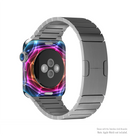 The Rainbow Neon Translucent Vortex Full-Body Skin Kit for the Apple Watch