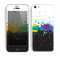 The Rainbow Paint Spatter Skin for the Apple iPhone 5c