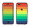 The Rainbow Thin Lined Chevron Pattern Apple iPhone 6 Plus LifeProof Nuud Case Skin Set