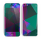 The Raised Colorful Geometric Pattern V6 Skin for the Apple iPhone 5c