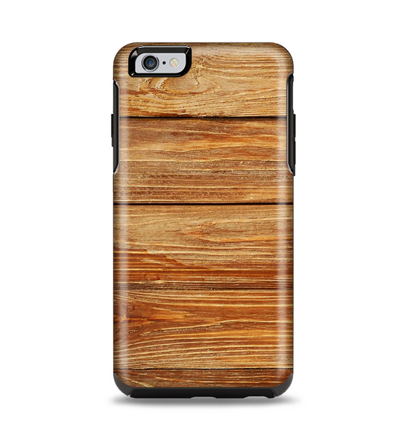 The Raw WoodGrain Apple iPhone 6 Plus Otterbox Symmetry Case Skin Set