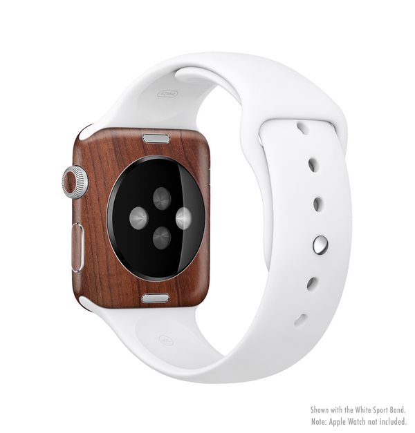 The Raw Wood Grain Texture Full-Body Skin Kit for the Apple Watch
