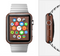 The Raw Wood Grain Texture Full-Body Skin Kit for the Apple Watch