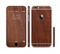 The Raw Wood Grain Texture Sectioned Skin Series for the Apple iPhone 6 Plus