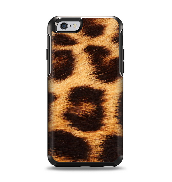The Real Cheetah Print Apple iPhone 6 Otterbox Symmetry Case Skin Set