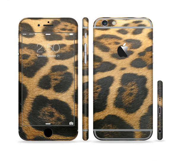 The Real Thin Vector Leopard Print Sectioned Skin Series for the Apple iPhone 6 Plus