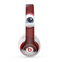 The Red Fuzzy Wuzzy Skin for the Beats by Dre Studio (2013+ Version) Headphones