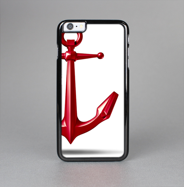 The Red Glossy Anchor Skin-Sert Case for the Apple iPhone 6 Plus