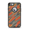 The Red, Green and Black Abstract Traditional Camouflage Apple iPhone 6 Otterbox Defender Case Skin Set