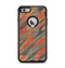 The Red, Green and Black Abstract Traditional Camouflage Apple iPhone 6 Plus Otterbox Defender Case Skin Set