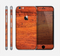 The Red Tinted WoodGrain Skin for the Apple iPhone 6
