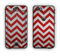 The Red Vintage Chevron Pattern Apple iPhone 6 Plus LifeProof Nuud Case Skin Set