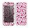 The Red & White Paw Prints Skin for the Apple iPhone 5c