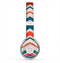 The Red, White and Blue Textile Chevron Pattern Skin for the Beats by Dre Solo 2 Headphones