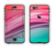 The Red to Green Electric Wave Apple iPhone 6 Plus LifeProof Nuud Case Skin Set