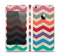 The Retro Chevron Pattern with Digital Camo Skin Set for the Apple iPhone 5s
