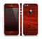The Rich Red Wood grain Skin Set for the Apple iPhone 5