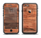 The Rich Wood Planks Apple iPhone 6 LifeProof Fre Case Skin Set