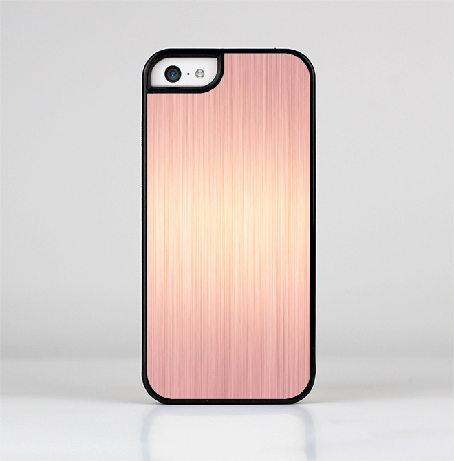The Rose Gold Brushed Surface Skin-Sert for the Apple iPhone 5c Skin-Sert Case