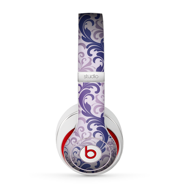 The Royal Purple Laced Wallpaper Skin for the Beats by Dre Studio (2013+ Version) Headphones