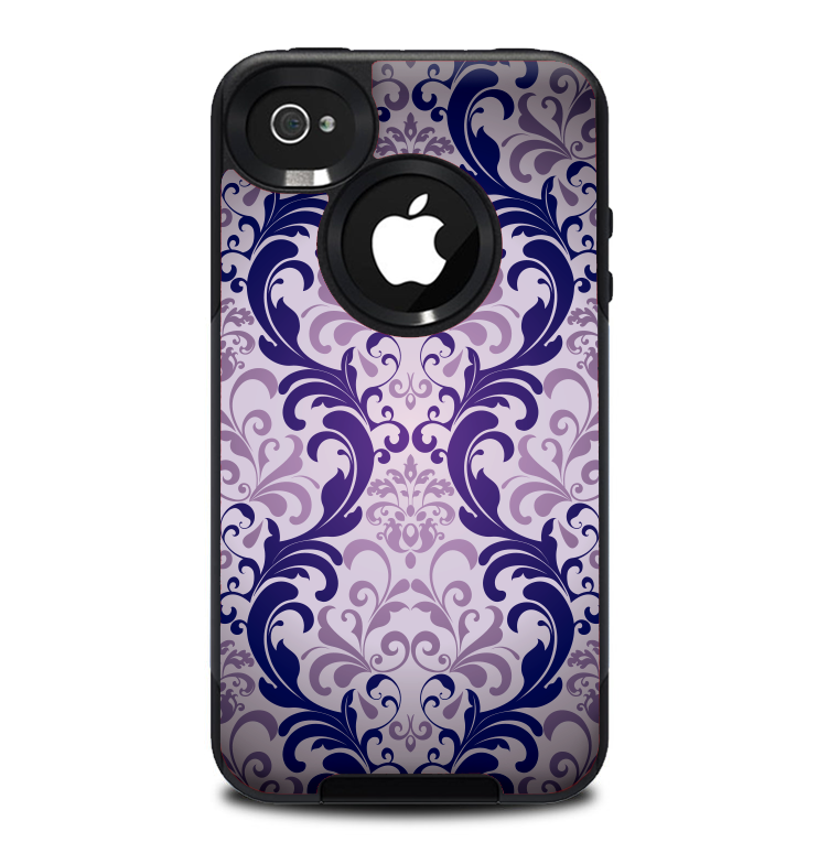 The Royal Purple Laced Wallpaper Skin for the iPhone 4-4s OtterBox Com DesignSkinz The Royal Purple Laced Wallpaper Skin for the iPhone 4-4s OtterBox Com DesignSkinz