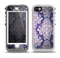 The Royal Purple Laced Wallpaper Skin for the iPhone 5-5s OtterBox Preserver WaterProof Case