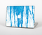 The Running Blue WaterColor Paint Skin Set for the Apple MacBook Air 13"