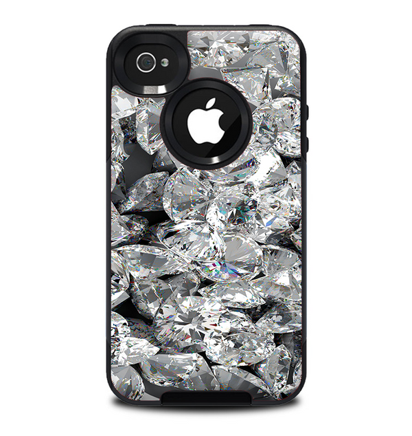 The Scattered Diamonds Skin for the iPhone 4-4s OtterBox Commuter Case