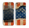 The Scratched Surface Peeled American Flag Skin for the Apple iPhone 5c