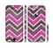 The Scratched Vintage Chevron Surface Sectioned Skin Series for the Apple iPhone 6