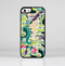 The Shades of Green Swirl Pattern V32 Skin-Sert for the Apple iPhone 5-5s Skin-Sert Case