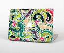 The Shades of Green Swirl Pattern V32 Skin Set for the Apple MacBook Air 13"