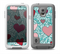 The Sharded Hearts On Teal Skin Samsung Galaxy S5 frē LifeProof Case