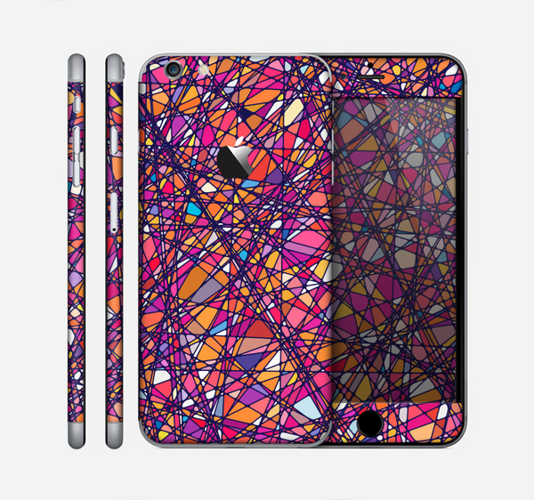 The Shards of Neon Color Skin for the Apple iPhone 6 Plus