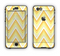 The Sharp Vintage Yellow Chevron Apple iPhone 6 Plus LifeProof Nuud Case Skin Set